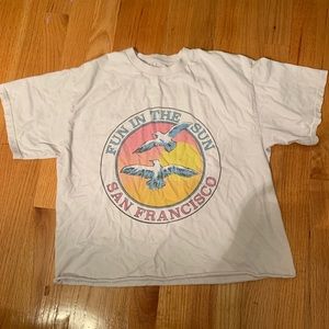 Brandy Melville Fun in the Sun San Francisco Tee